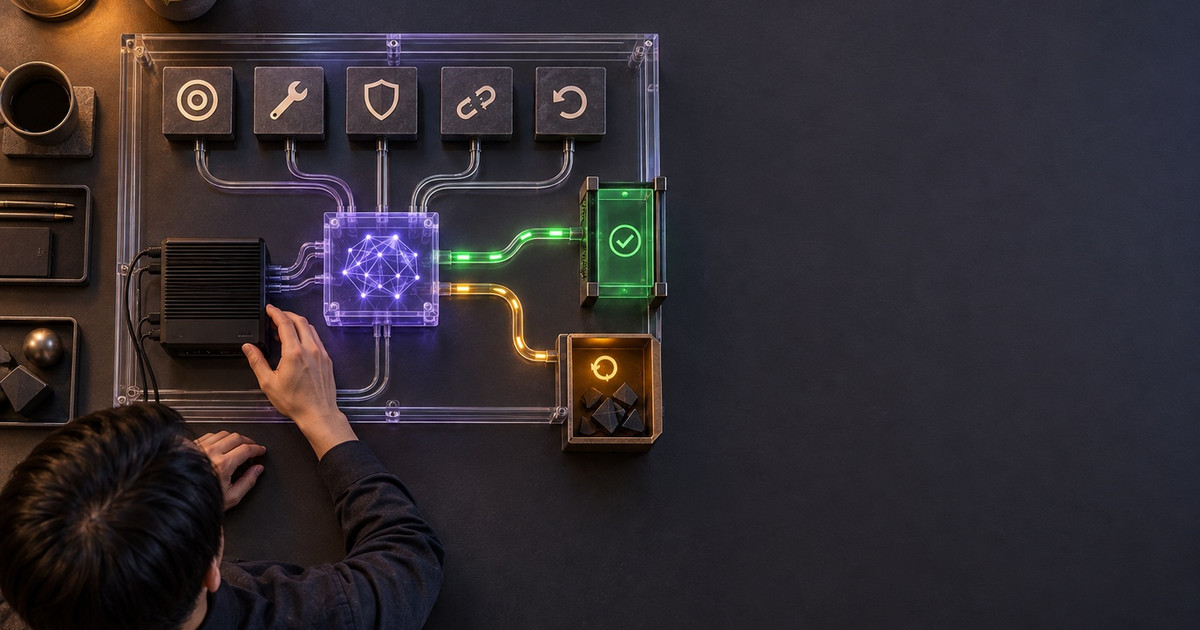 AI agent evaluation checklist reviewed by an operator before a self-hosted system release